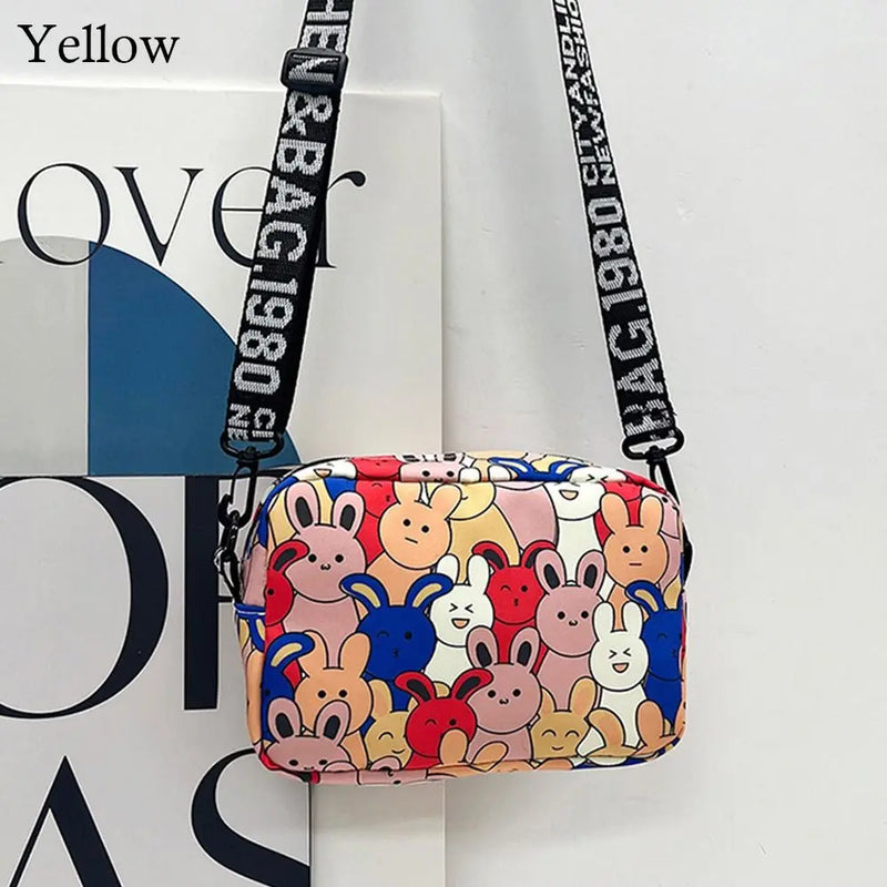 Bolsa Feminina De Ombro - Com Estampas Animadas - Tendência