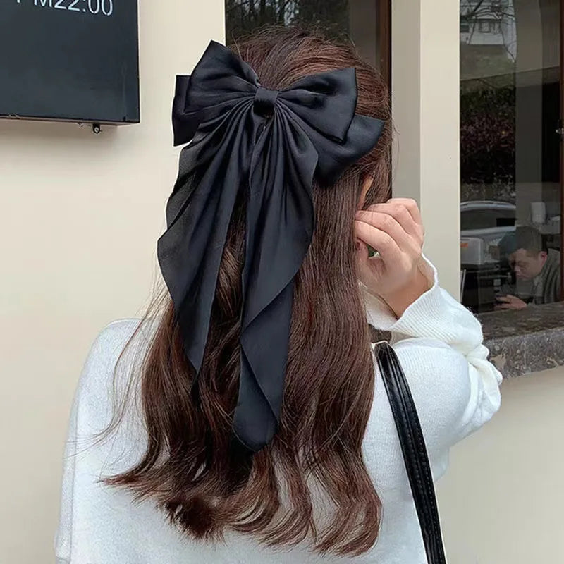 Grampo de cabelo chiffon para mulheres