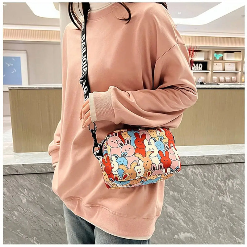 Bolsa Feminina De Ombro - Com Estampas Animadas - Tendência