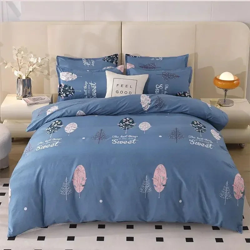 Conjunto de cama confortável para dormitório Full Sky Starlight para homens e mulheres, tamanho king size, 80 x 76 pol., 203 x 193 cm, colcha