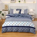 Conjunto de cama confortável para dormitório Full Sky Starlight para homens e mulheres, tamanho king size, 80 x 76 pol., 203 x 193 cm, colcha