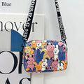 Bolsa Feminina De Ombro - Com Estampas Animadas - Tendência