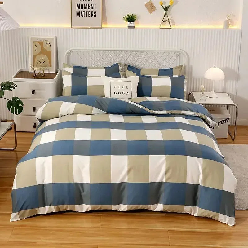 Conjunto de cama confortável para dormitório Full Sky Starlight para homens e mulheres, tamanho king size, 80 x 76 pol., 203 x 193 cm, colcha