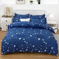 Conjunto de cama confortável para dormitório Full Sky Starlight para homens e mulheres, tamanho king size, 80 x 76 pol., 203 x 193 cm, colcha