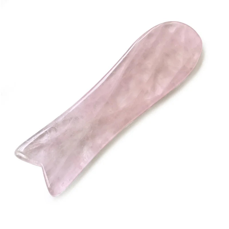 Massageador Rolo para Rosto Pescoço Olho Resina Instrumento de Massagem Facial Beleza Cuidados com a Saúde Raspagem Tábua gua sha