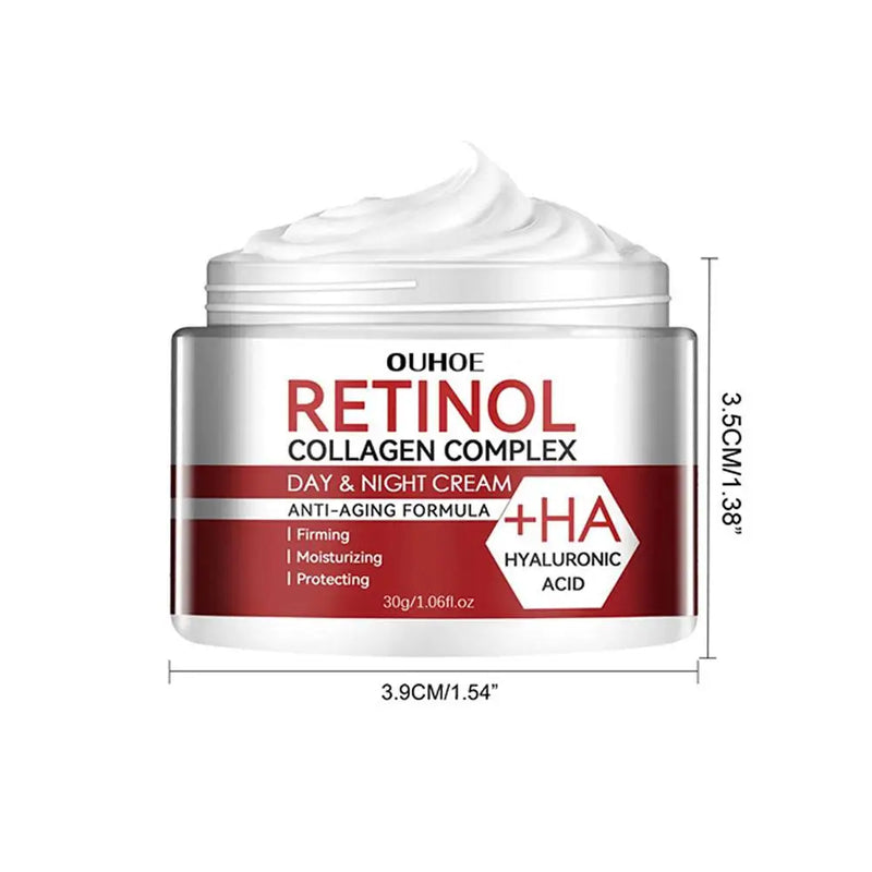 Creme Hidratante Facial Retinol Antirrugas Hidratante Diminui Poros Creme Retinol Atenua Linhas Finas Produtos de Cuidados com a Pele para Mulheres