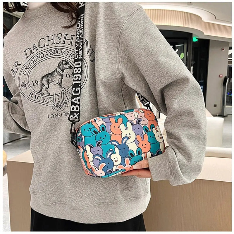 Bolsa Feminina De Ombro - Com Estampas Animadas - Tendência