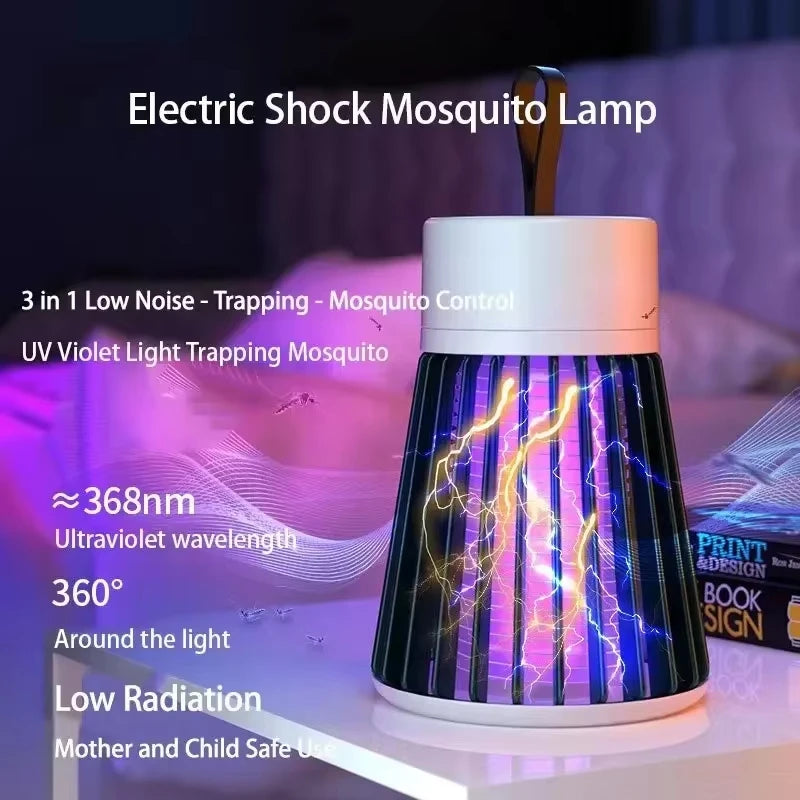 Xiaomi Mosquito Killer Lamp Armadilha de insetos Carregamento USB Zapper elétrico portátil Repelente de insetos Anti Mosquito Armadilha Doméstica Quente