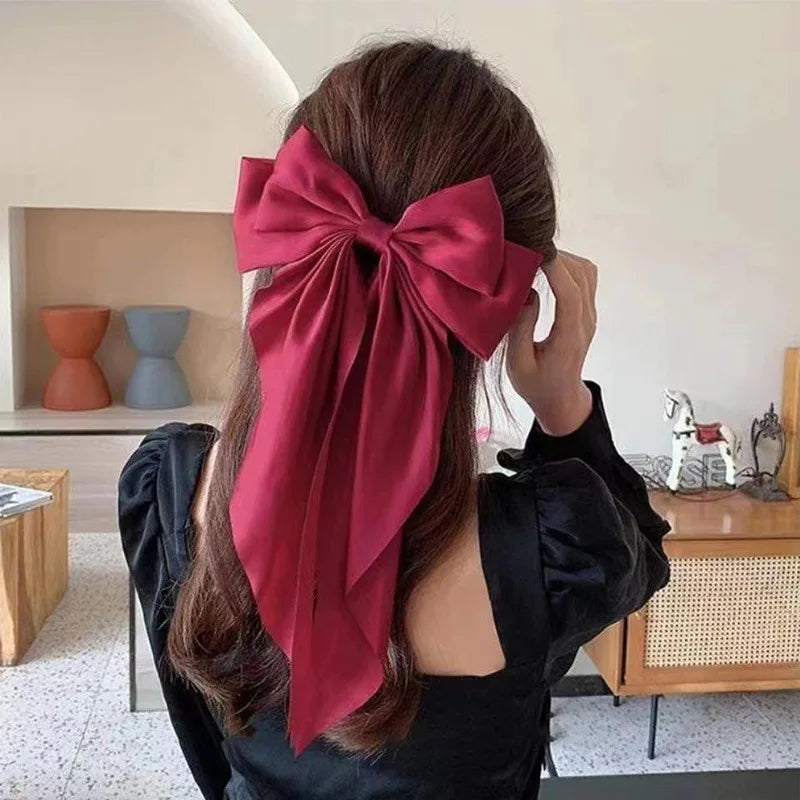 Grampo de cabelo chiffon para mulheres