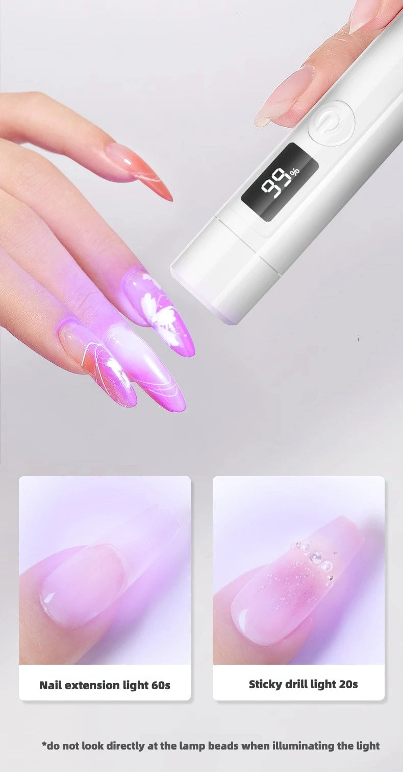 Lâmpada Secadora De LED UV Para Unhas - Portátil