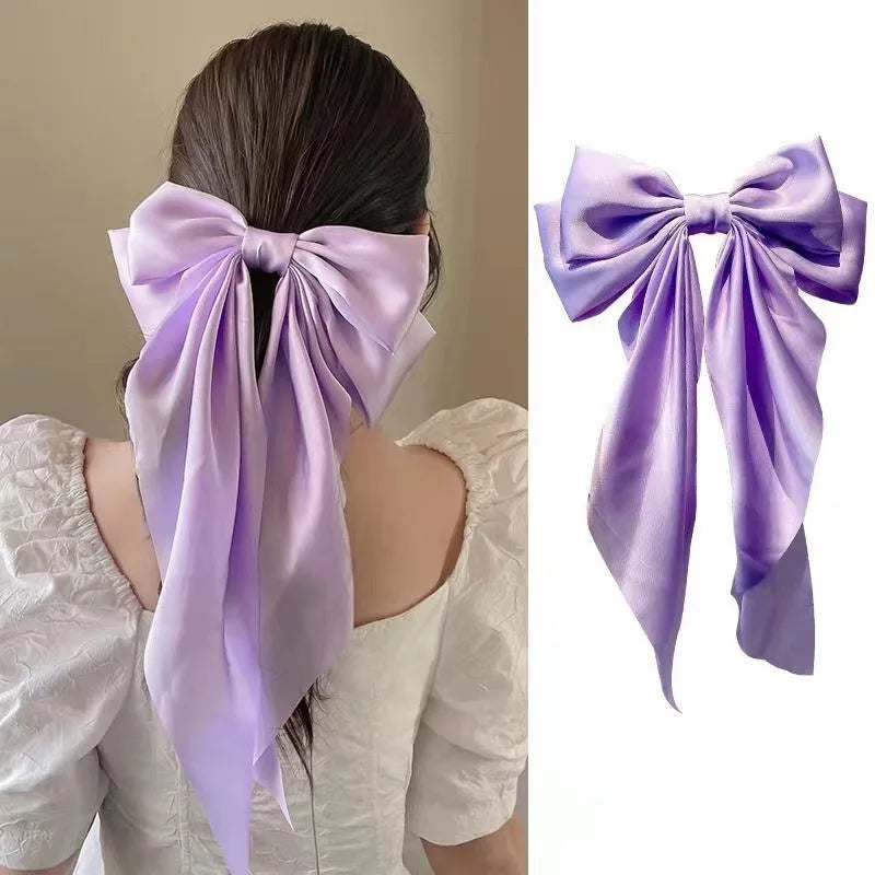 Grampo de cabelo chiffon para mulheres