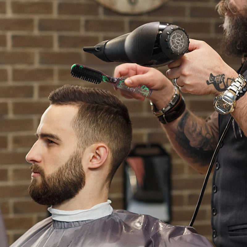 Pente Dupla Face Para Homens - Barba e Cabelo